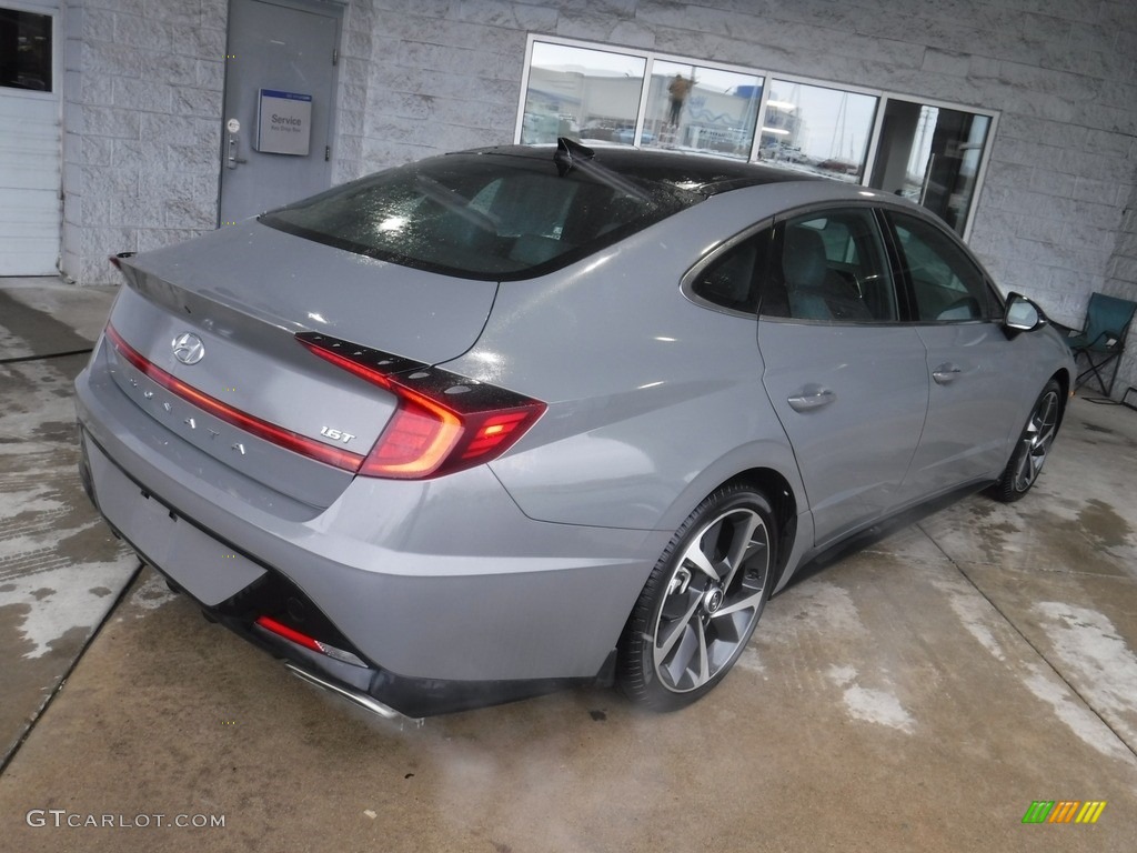 2022 Sonata SEL Plus - Hampton Gray / Black photo #11