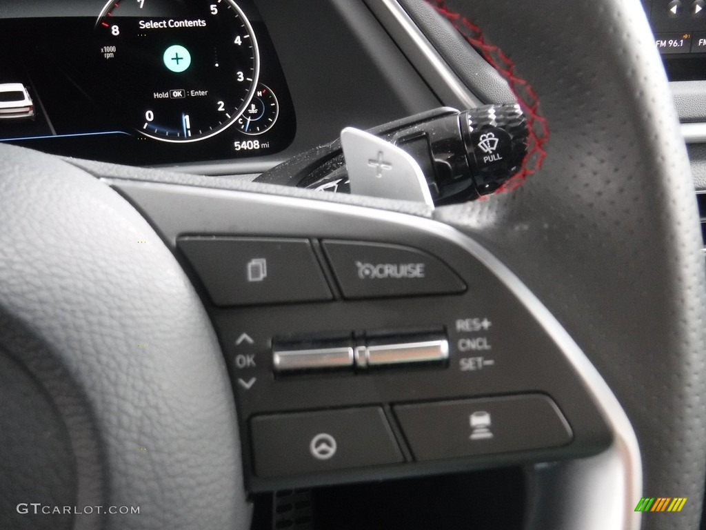 2022 Sonata SEL Plus - Hampton Gray / Black photo #25