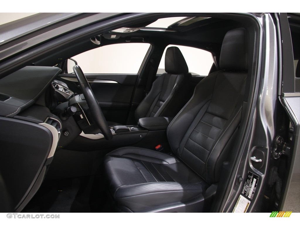 Black Interior 2020 Lexus NX 300 F Sport AWD Photo #145774162