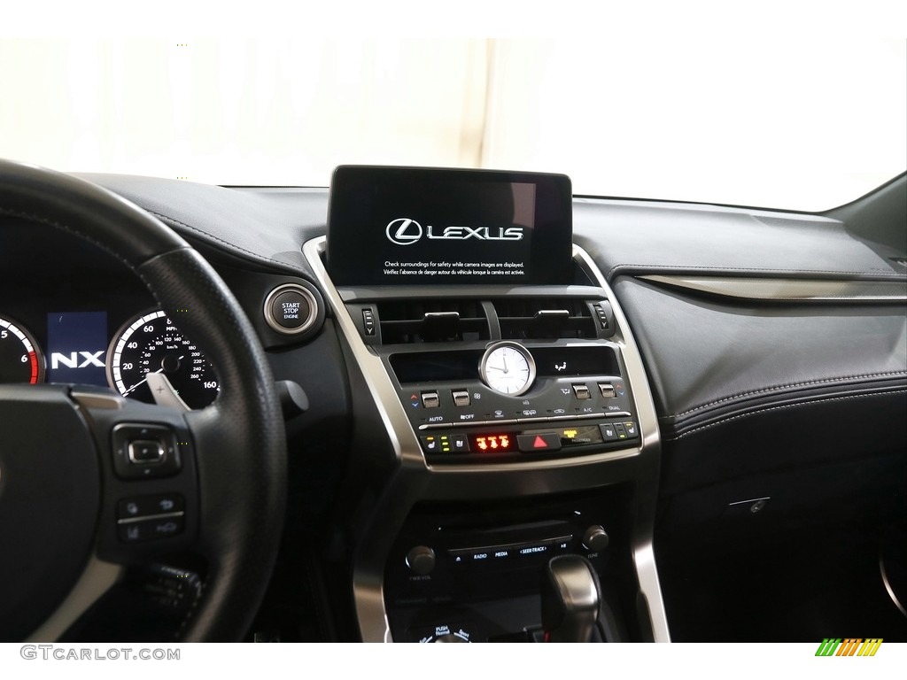2020 Lexus NX 300 F Sport AWD Black Dashboard Photo #145774243