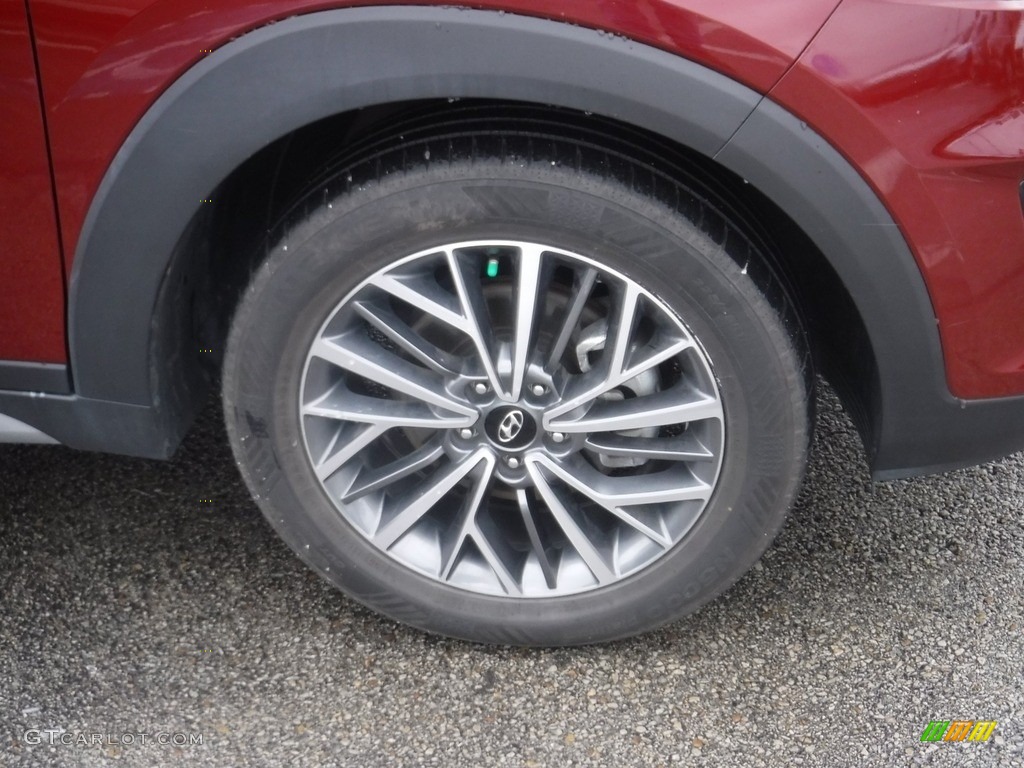 2020 Tucson Ultimate AWD - Gemstone Red / Beige photo #3