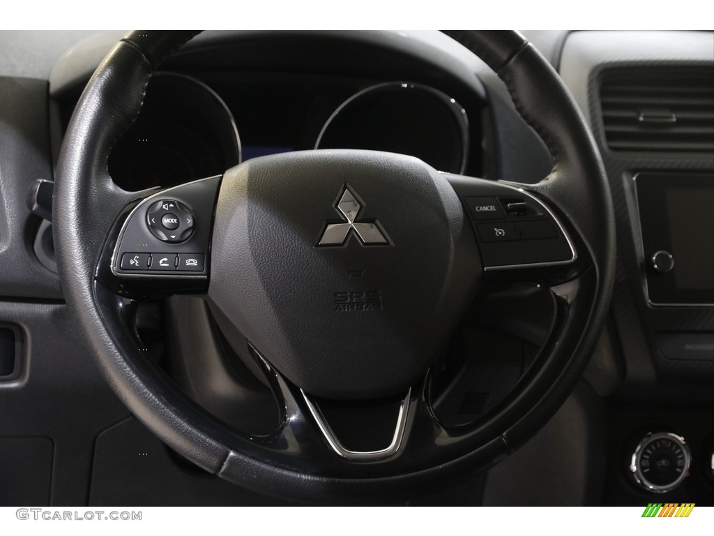2018 Mitsubishi Outlander Sport SE AWC Black Steering Wheel Photo #145774498