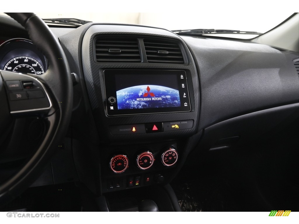 2018 Mitsubishi Outlander Sport SE AWC Black Dashboard Photo #145774529