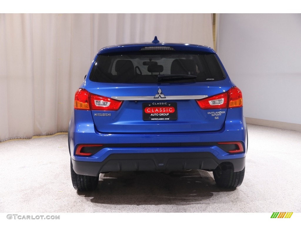 2018 Outlander Sport SE AWC - Blue Octane Metallic / Black photo #20