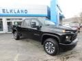 Black - Silverado 2500HD Custom Crew Cab 4x4 Photo No. 6