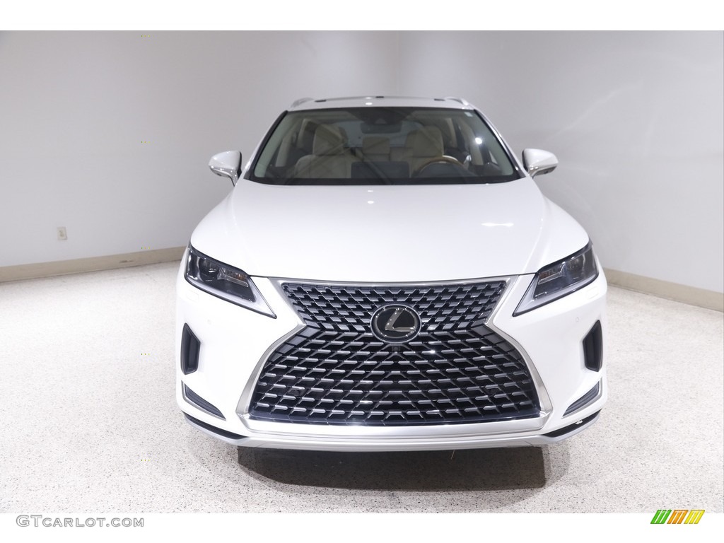 2020 RX 350 AWD - Eminent White Pearl / Parchment photo #2