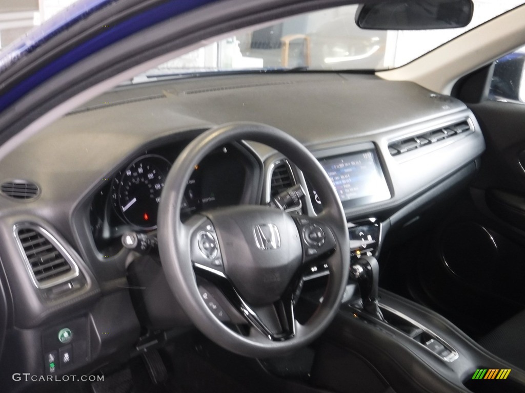2020 HR-V EX AWD - Aegean Blue Metallic / Black photo #12