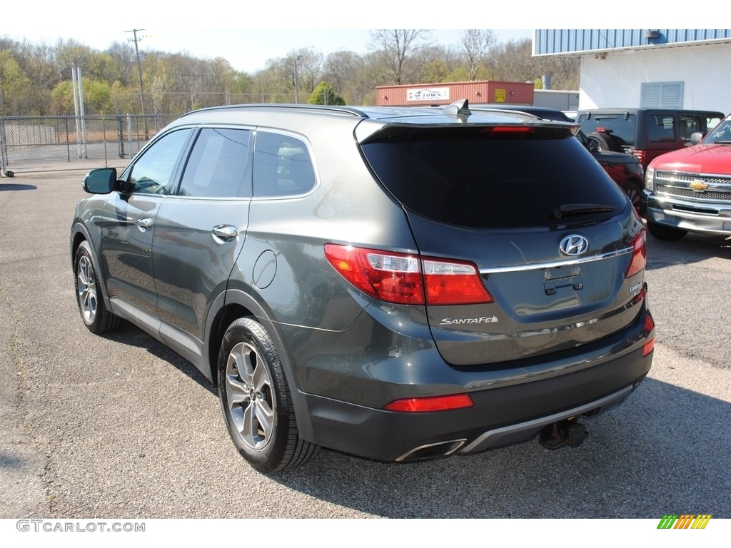 2014 Santa Fe Limited AWD - Hampton Green Pearl / Beige photo #3