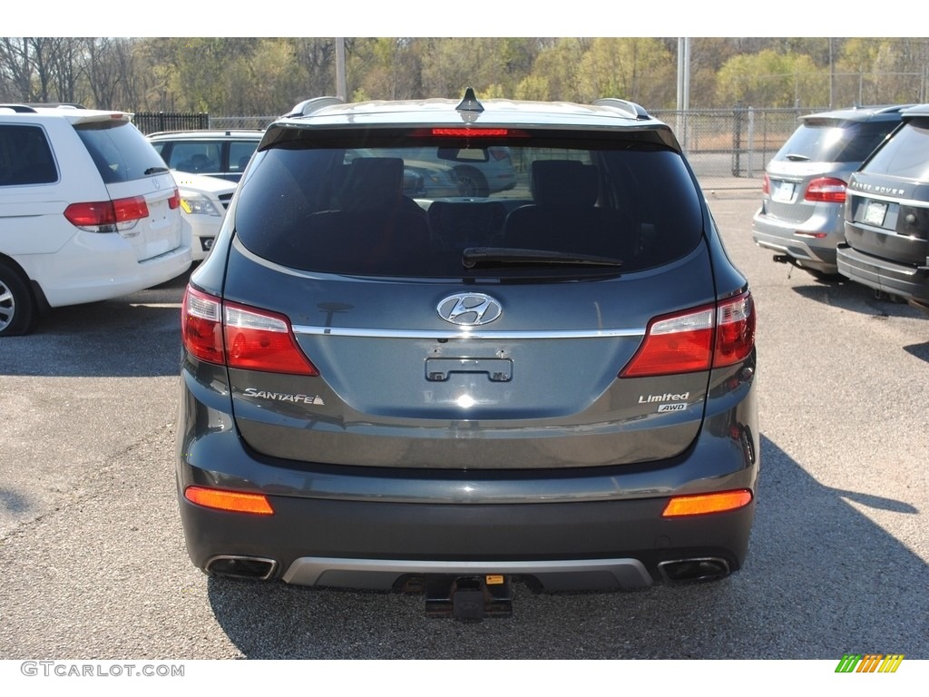 2014 Santa Fe Limited AWD - Hampton Green Pearl / Beige photo #4