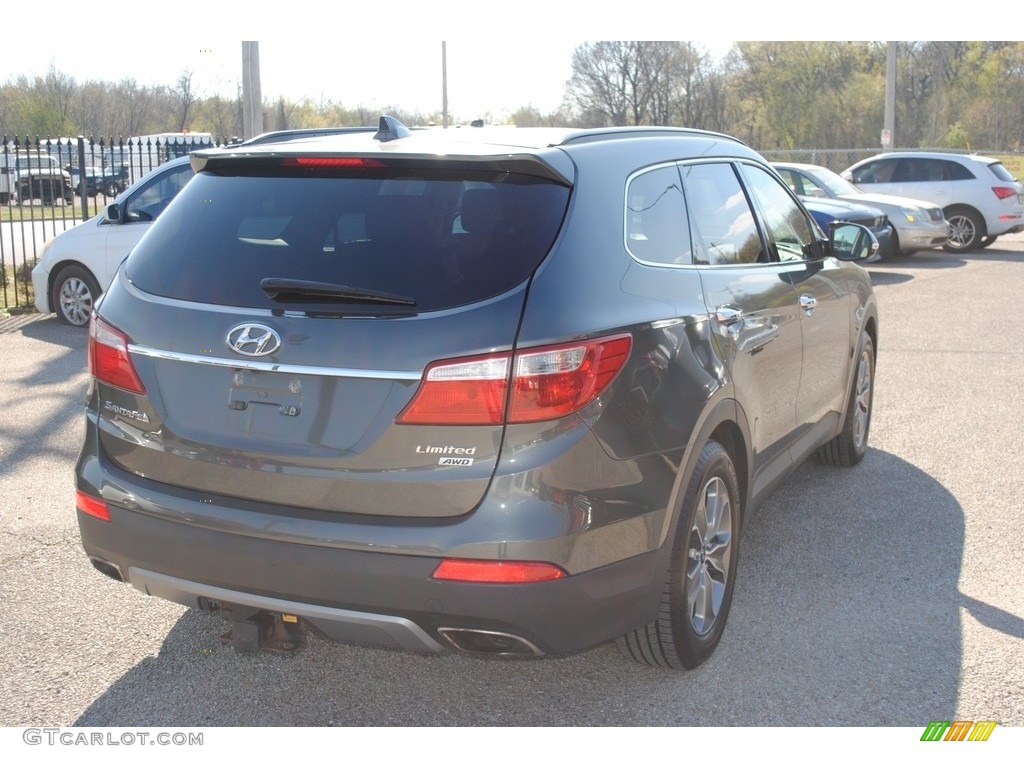 2014 Santa Fe Limited AWD - Hampton Green Pearl / Beige photo #5