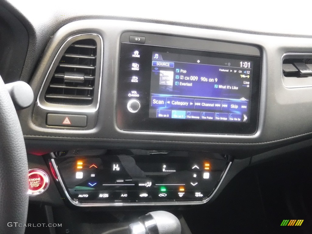 2020 HR-V EX AWD - Aegean Blue Metallic / Black photo #17