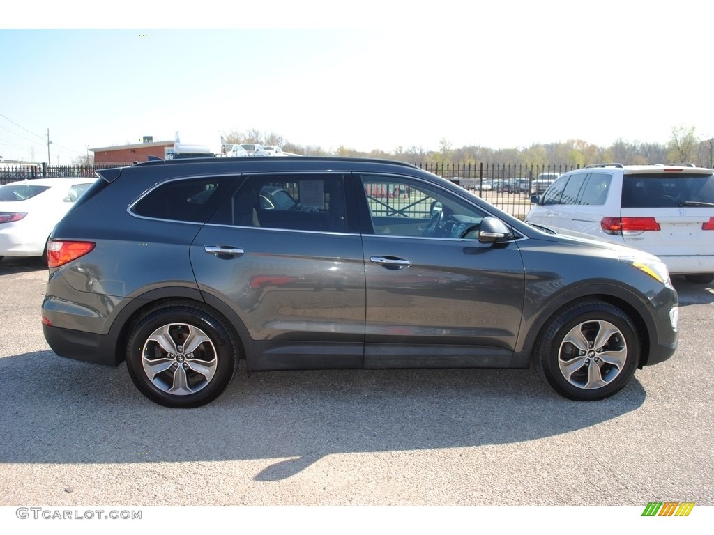 2014 Santa Fe Limited AWD - Hampton Green Pearl / Beige photo #6