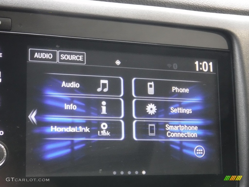 2020 HR-V EX AWD - Aegean Blue Metallic / Black photo #18