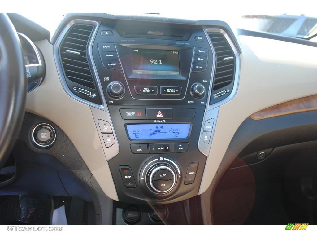 2014 Santa Fe Limited AWD - Hampton Green Pearl / Beige photo #18