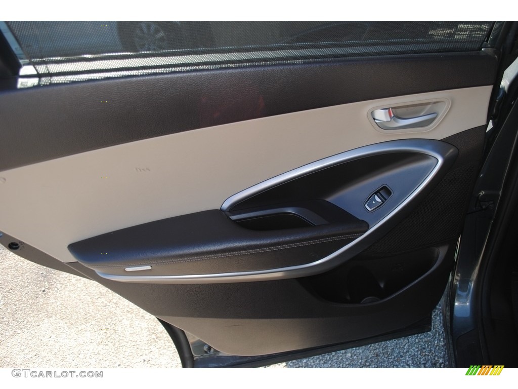 2014 Santa Fe Limited AWD - Hampton Green Pearl / Beige photo #22