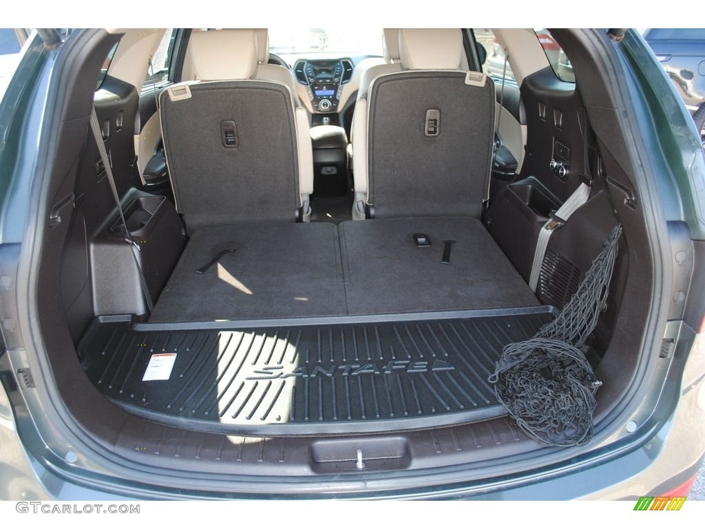 2014 Santa Fe Limited AWD - Hampton Green Pearl / Beige photo #24