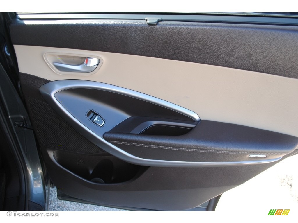 2014 Santa Fe Limited AWD - Hampton Green Pearl / Beige photo #25