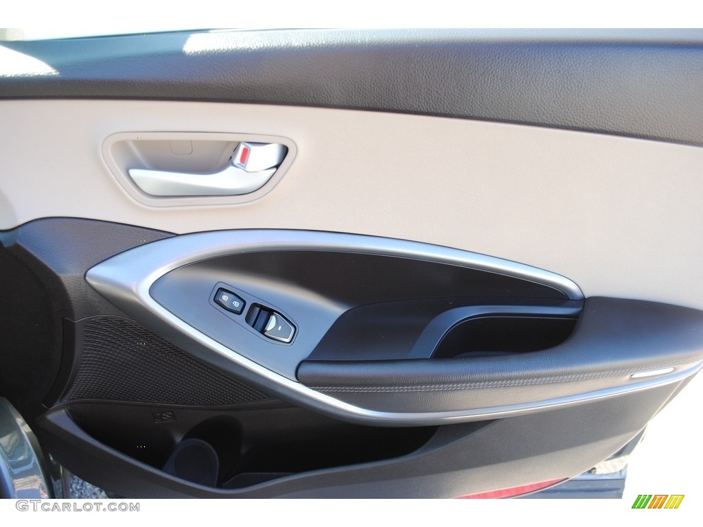 2014 Santa Fe Limited AWD - Hampton Green Pearl / Beige photo #27