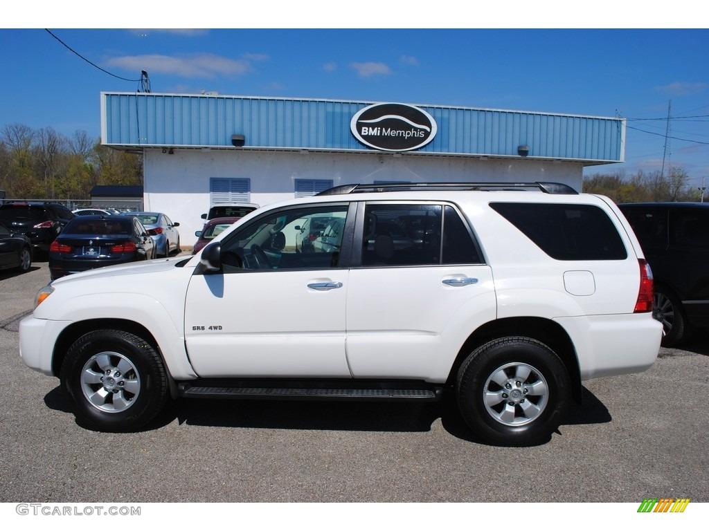 2007 4Runner SR5 4x4 - Natural White / Taupe photo #2