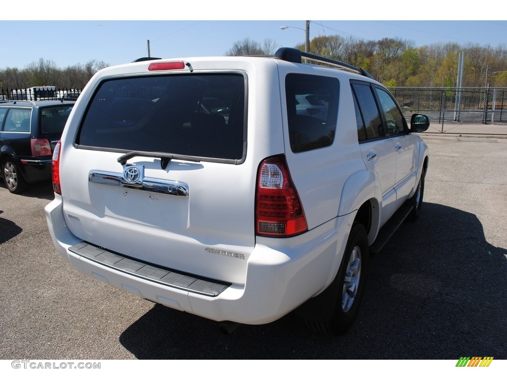 2007 4Runner SR5 4x4 - Natural White / Taupe photo #5