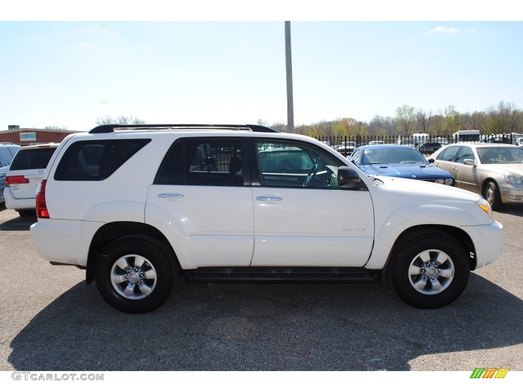 2007 4Runner SR5 4x4 - Natural White / Taupe photo #6