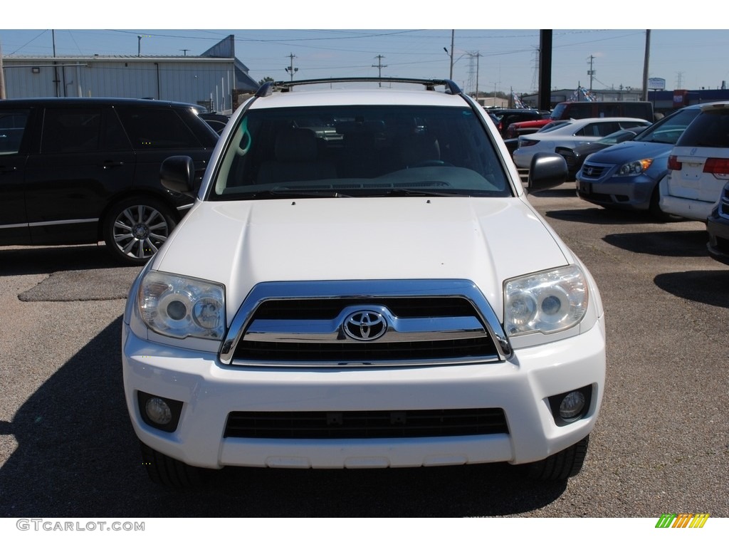 2007 4Runner SR5 4x4 - Natural White / Taupe photo #8