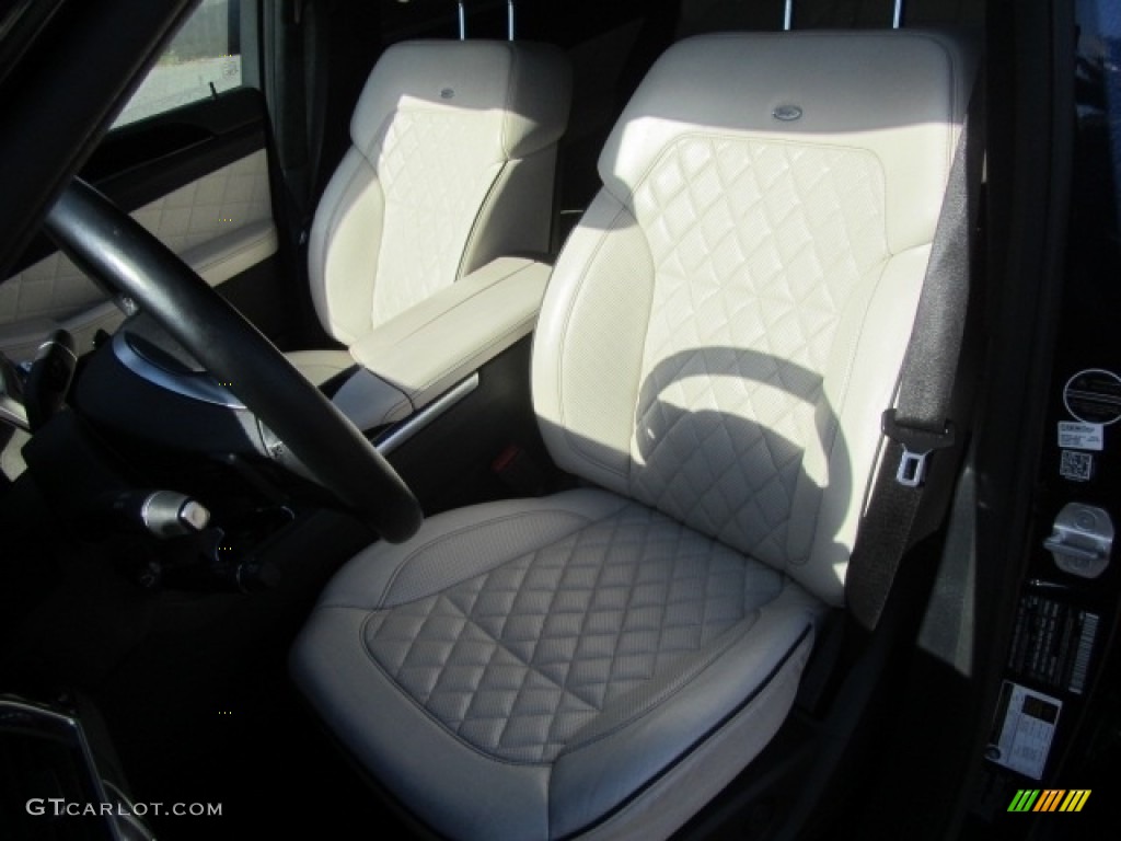 2014 ML 350 4Matic - Lunar Blue Metallic / Black photo #18
