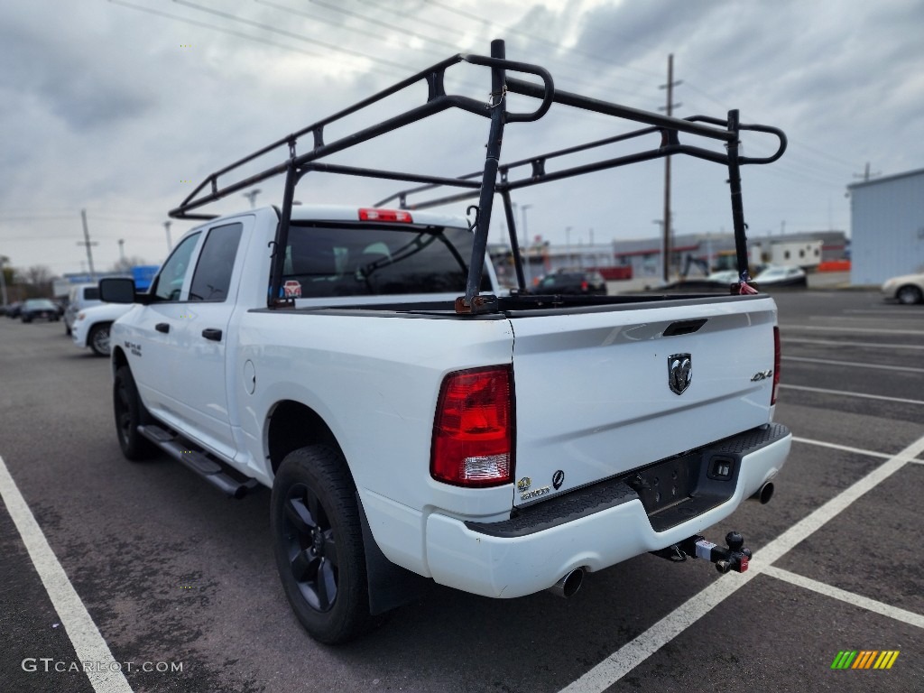 2016 1500 Express Crew Cab 4x4 - Bright White / Black/Diesel Gray photo #7