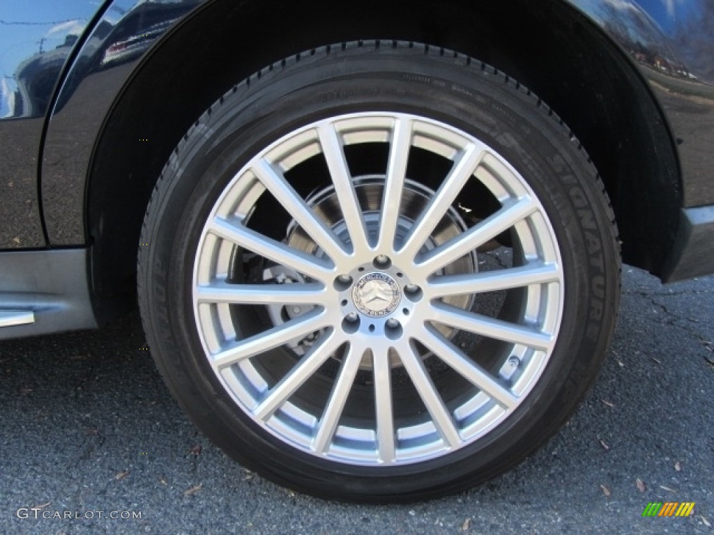 2014 ML 350 4Matic - Lunar Blue Metallic / Black photo #26