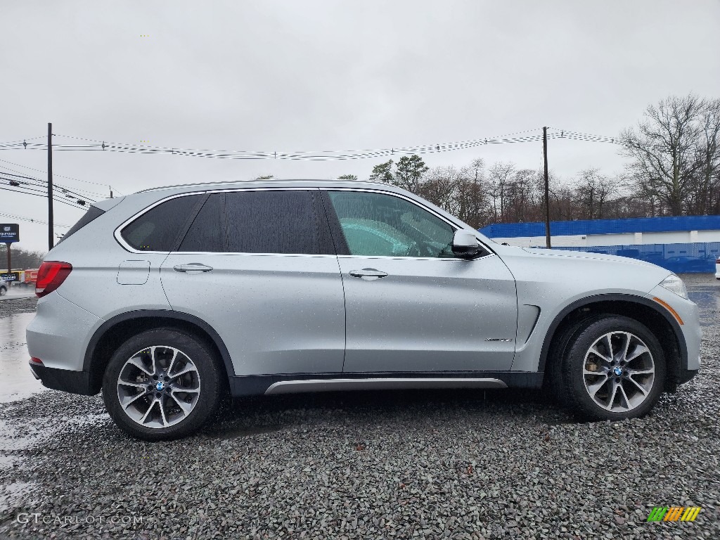 2018 X5 xDrive35i - Glacier Silver Metallic / Black photo #4