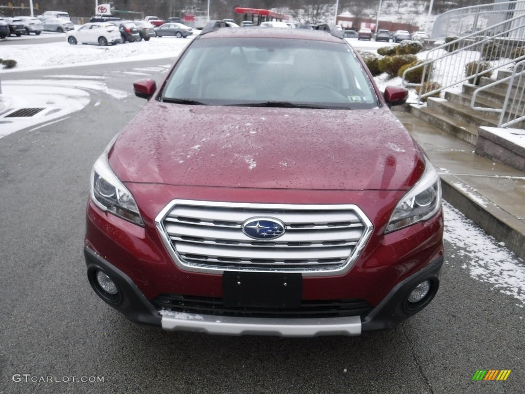 2017 Outback 3.6R Limited - Venetian Red Pearl / Warm Ivory photo #11