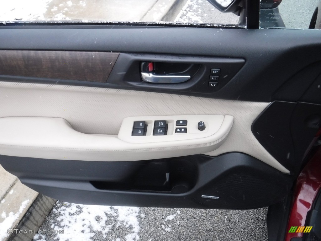 2017 Subaru Outback 3.6R Limited Warm Ivory Door Panel Photo #145777270