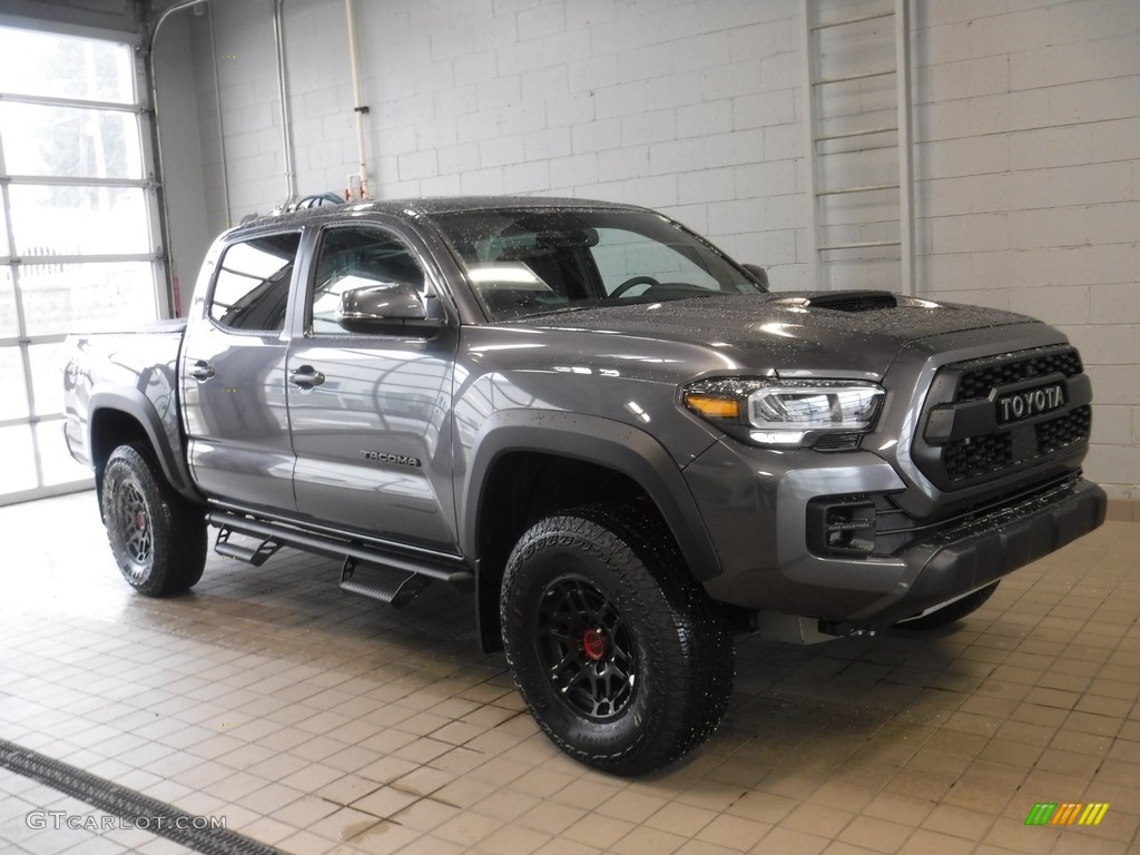 2023 Tacoma TRD Pro Double Cab 4x4 - Magnetic Gray Metallic / Black/Red photo #1