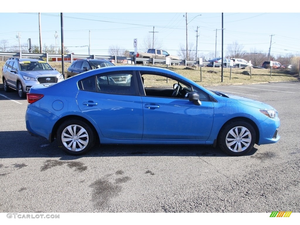 2021 Impreza Sedan - Ocean Blue Pearl / Black photo #4