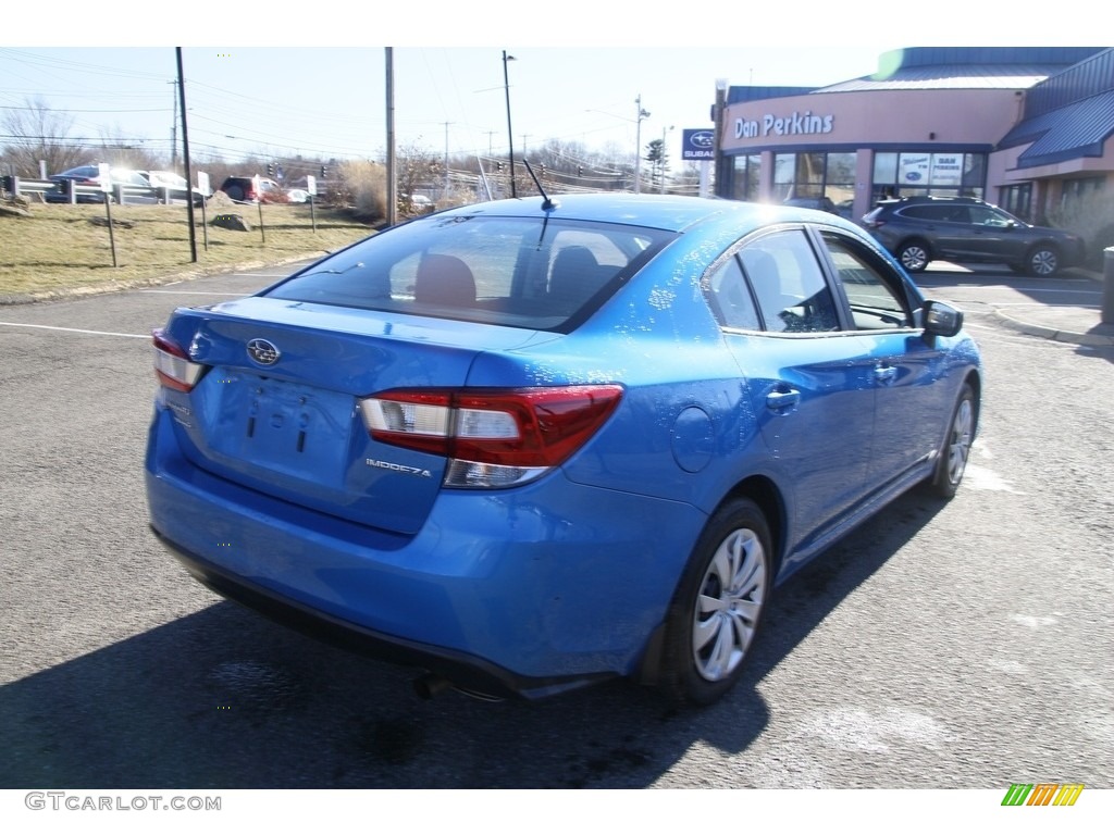 2021 Impreza Sedan - Ocean Blue Pearl / Black photo #5
