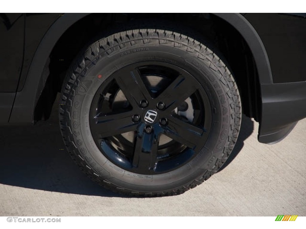 2023 Honda Ridgeline Black Edition AWD Wheel Photos