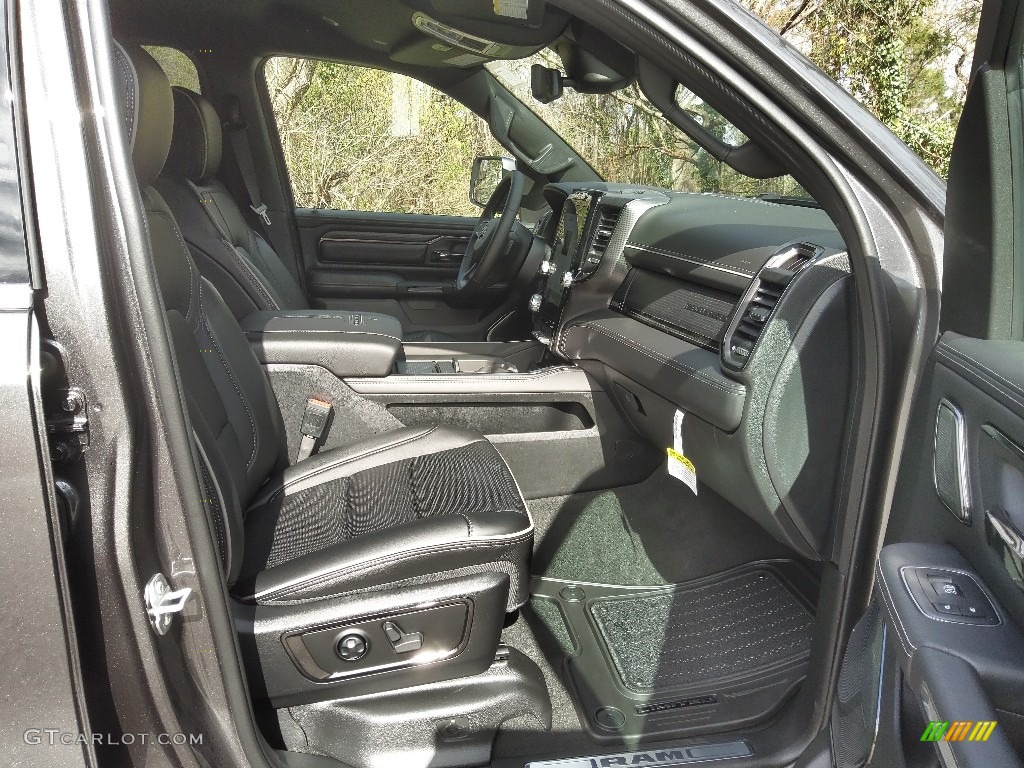 Black Interior 2023 Ram 1500 Limited Crew Cab 4x4 Photo #145777858