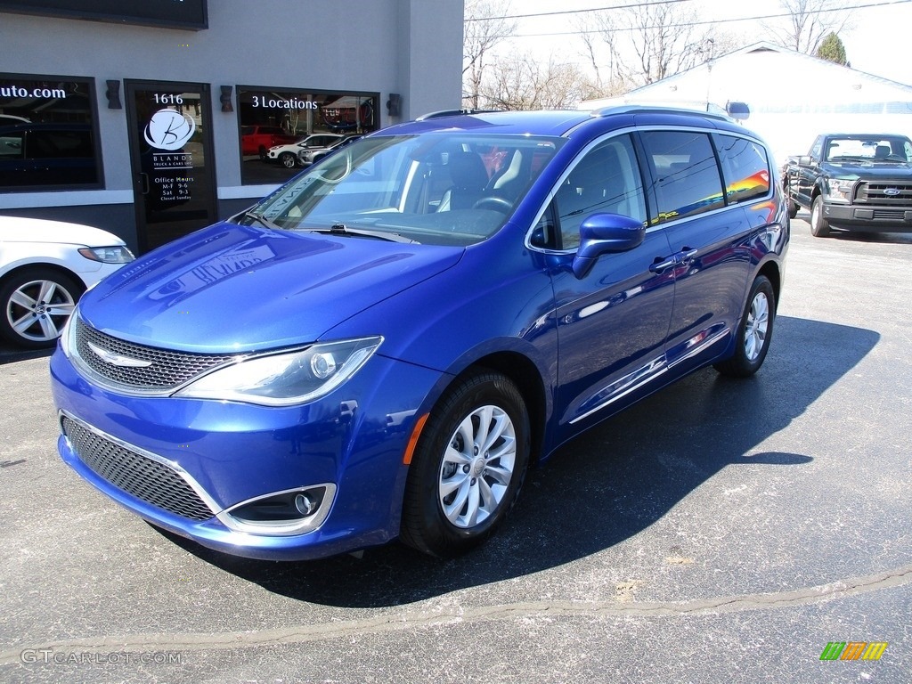 2020 Pacifica Touring L - Ocean Blue Metallic / Alloy/Black photo #2