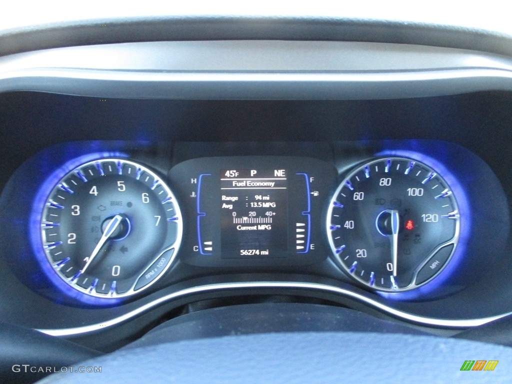 2020 Pacifica Touring L - Ocean Blue Metallic / Alloy/Black photo #16