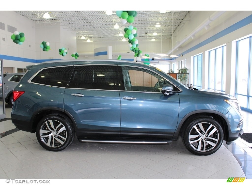 Steel Sapphire Metallic 2016 Honda Pilot Touring AWD Exterior Photo #145778536