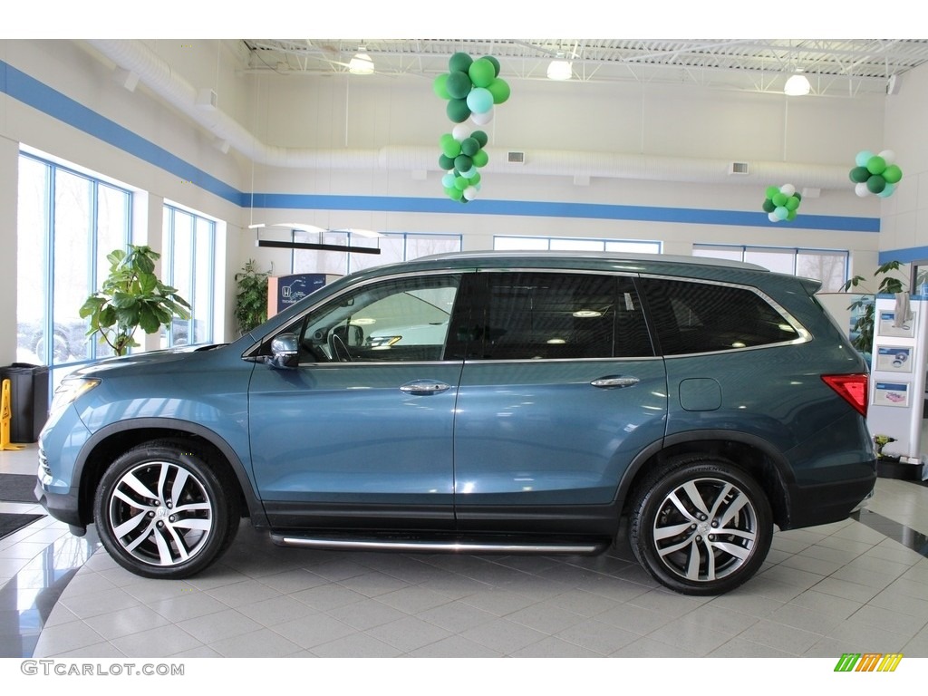 Steel Sapphire Metallic 2016 Honda Pilot Touring AWD Exterior Photo #145778596