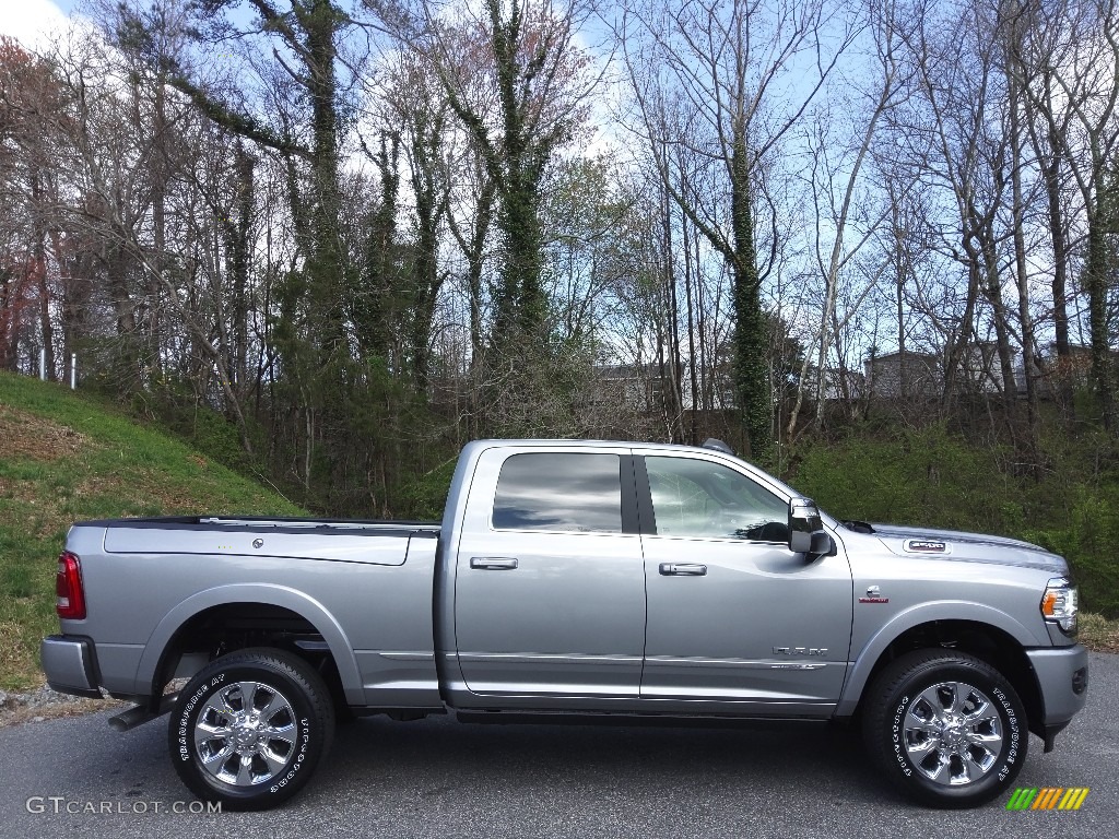 Billet Silver Metallic 2023 Ram 2500 Limited Crew Cab 4x4 Exterior Photo #145778716