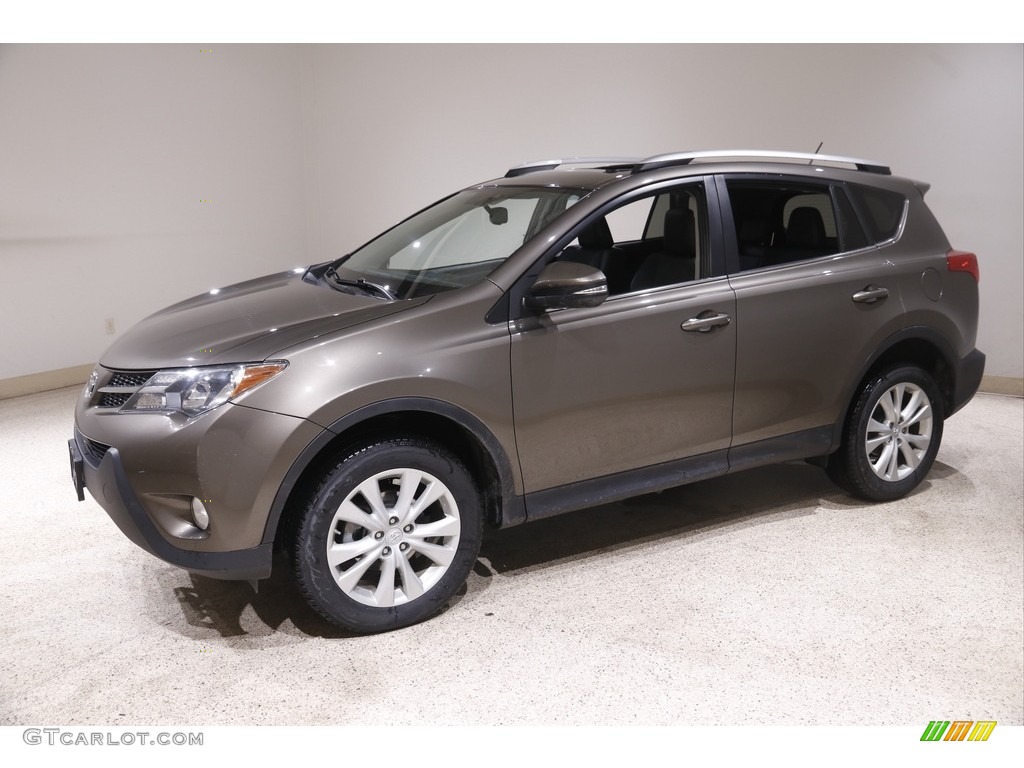 2013 RAV4 Limited AWD - Pyrite Mica / Black photo #3