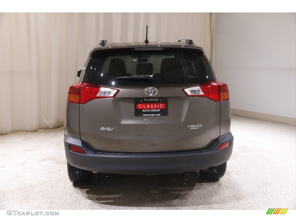 2013 RAV4 Limited AWD - Pyrite Mica / Black photo #18