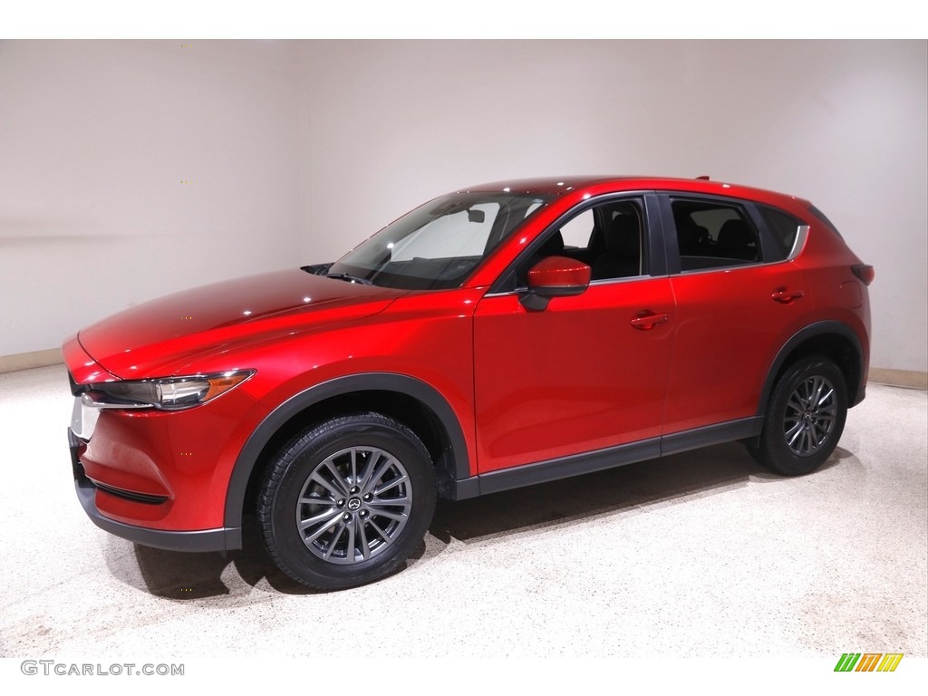 2020 CX-5 Touring AWD - Soul Red Crystal Metallic / Black photo #3
