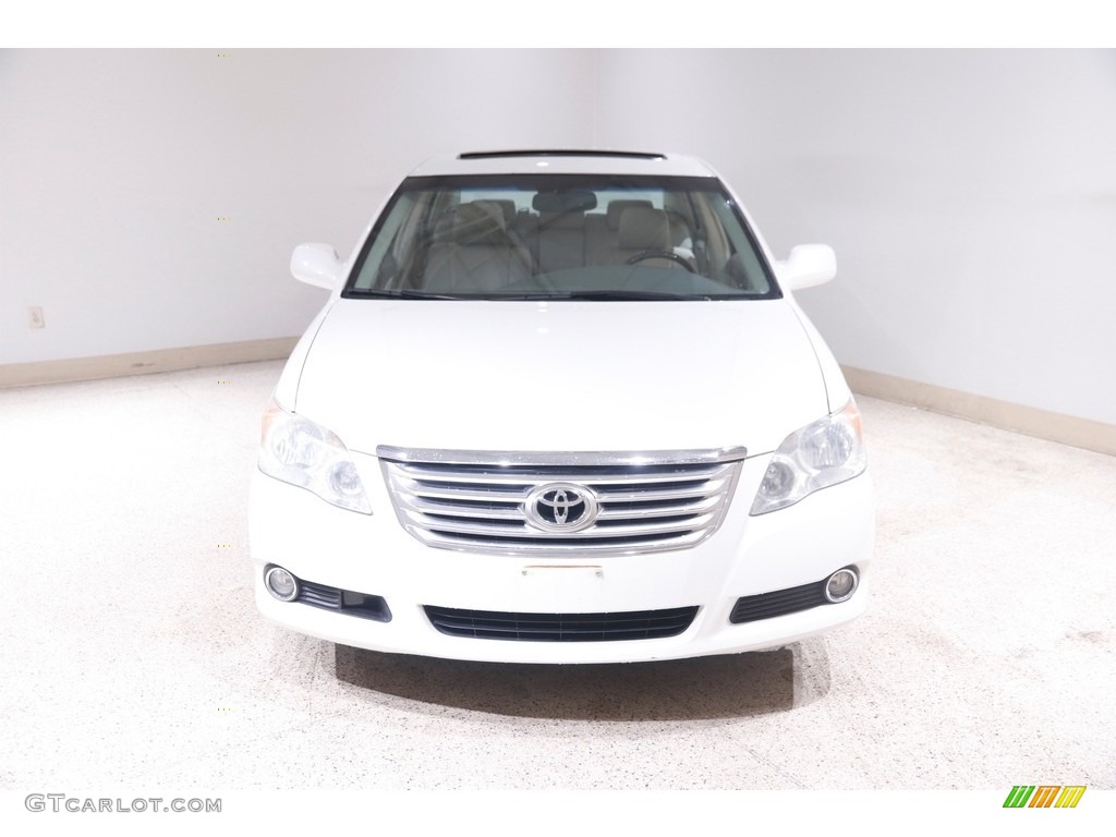 2008 Avalon Limited - Blizzard White Pearl / Ivory Beige photo #2