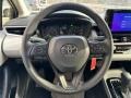 2023 Toyota Corolla Light Gray Interior Steering Wheel Photo