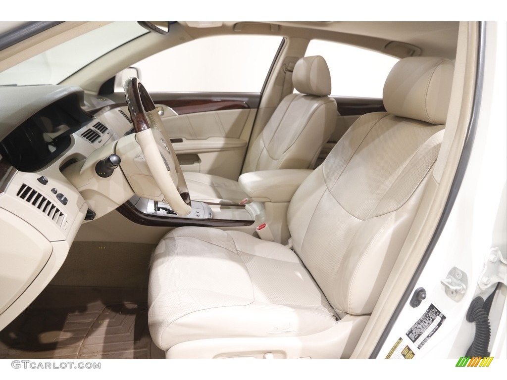 2008 Avalon Limited - Blizzard White Pearl / Ivory Beige photo #5