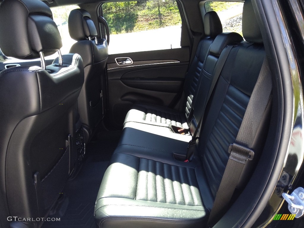 2018 Jeep Grand Cherokee Limited 4x4 Sterling Edition Rear Seat Photos