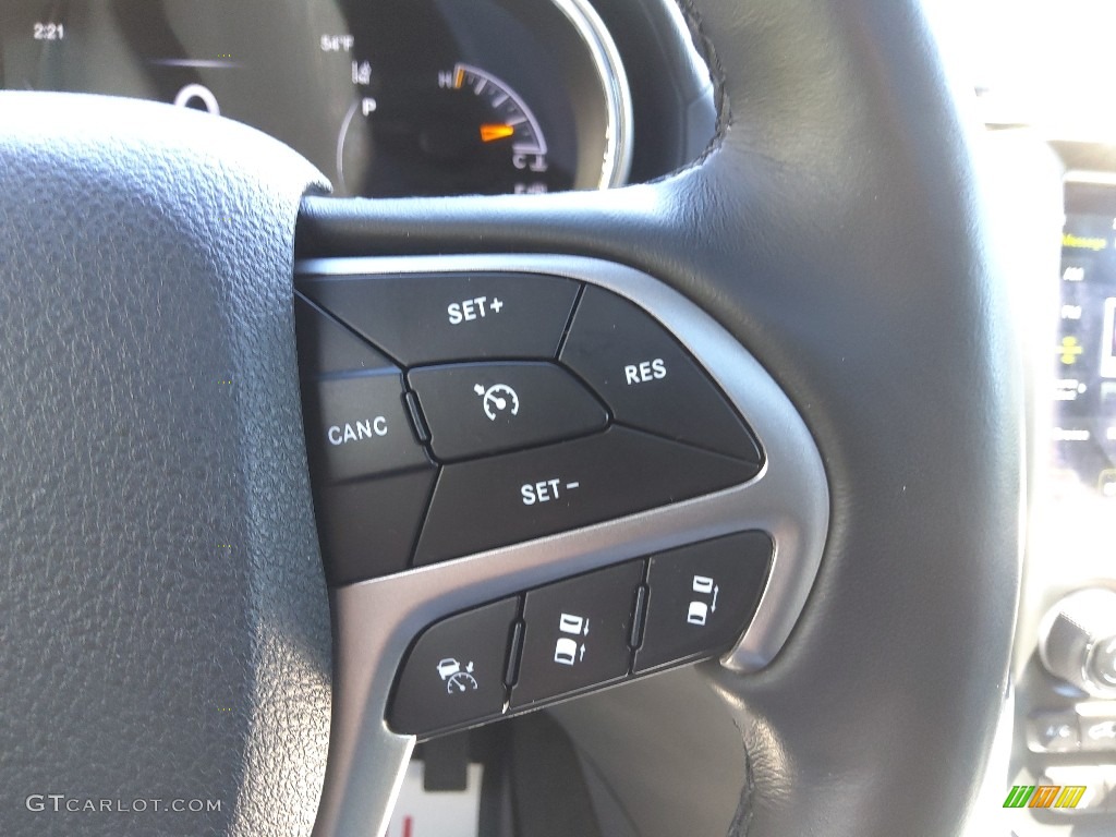 2018 Jeep Grand Cherokee Limited 4x4 Sterling Edition Black Steering Wheel Photo #145780520